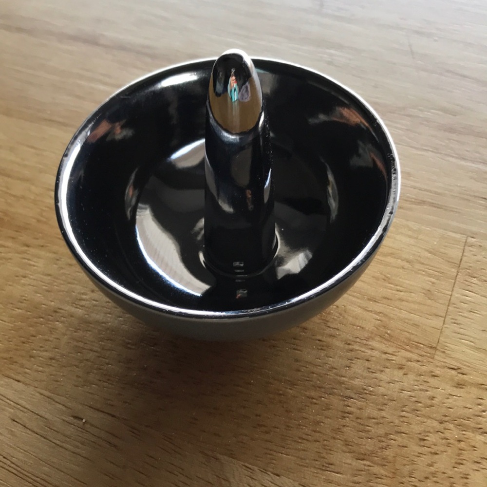 West Emory Ring Holder Silver & Gray